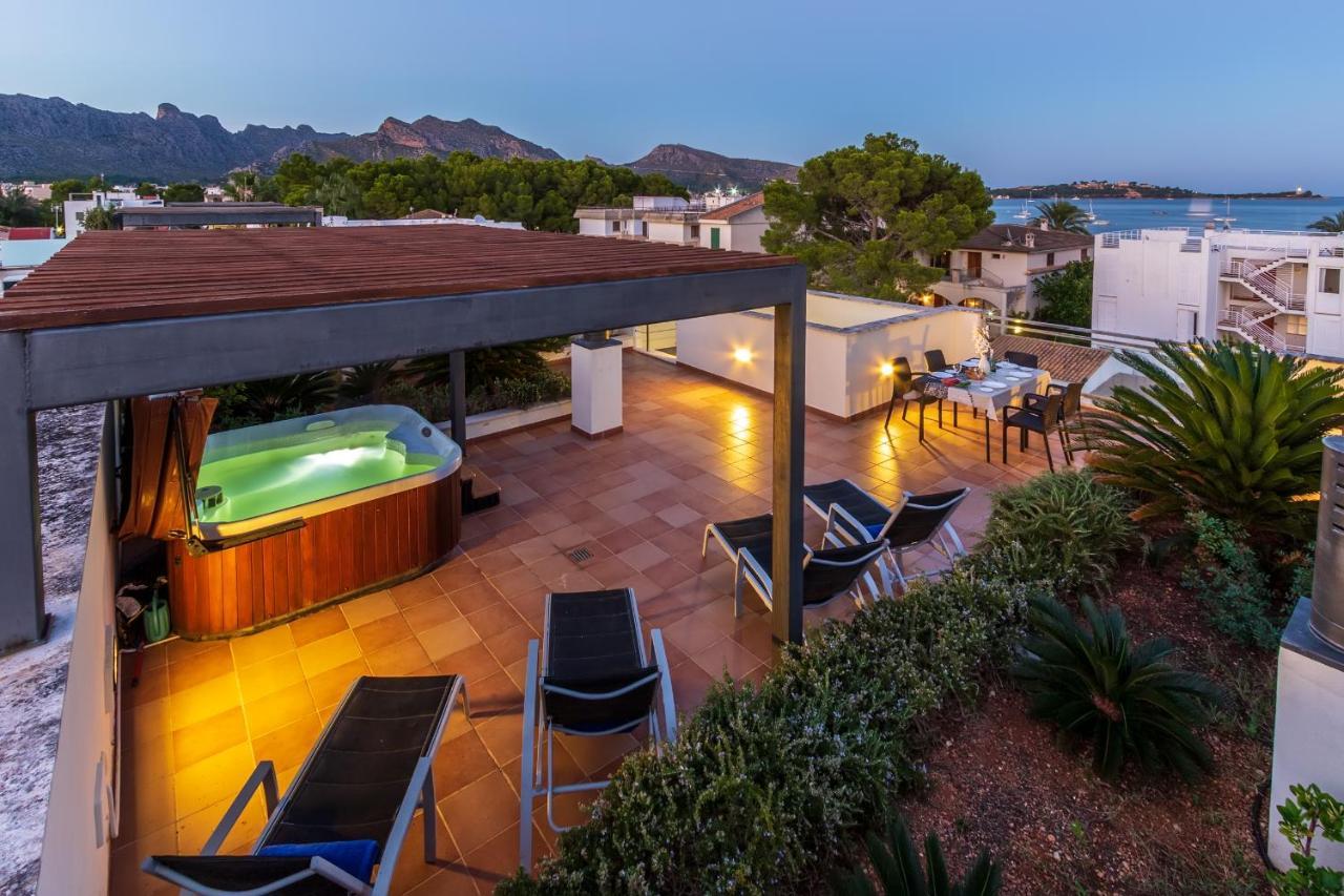 Penthouse La Nau By Homevillas360 Port de Pollença Ngoại thất bức ảnh